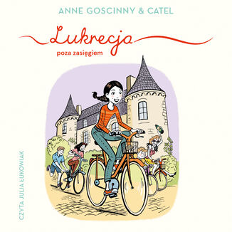 Lukrecja poza zasięgiem Anne Goscinny - okladka książki