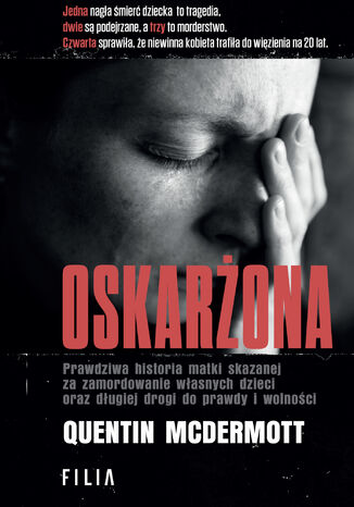 Oskarżona Quentin McDermott - okladka książki
