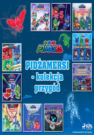 Pidżamersi - kolekcja przygód eOne - okladka książki