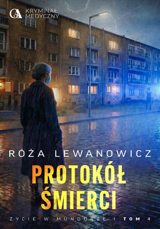 Protokół śmierci Róża Lewanowicz - okladka książki