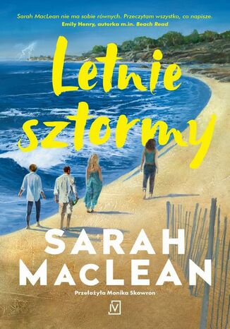 Letnie sztormy Sarah Mclean - okladka książki