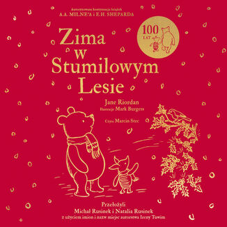 Zima w Stumilowym Lesie Jane Riordan - okladka książki