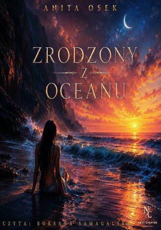 Zrodzony z oceanu Anita Osek - okladka książki