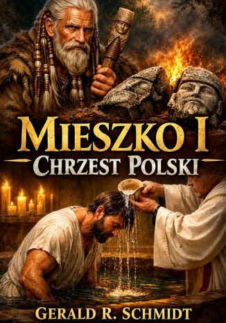 Mieszko I. Chrzest Polski Gerald Schmidt - okladka książki