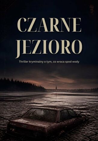 Czarne jezioro Krzysztof J. - okladka książki