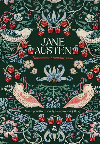 Rozważna i romantyczna Jane Austen - okladka książki