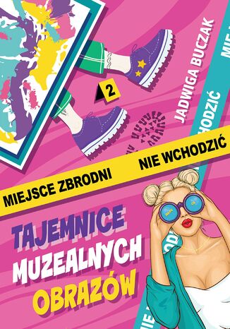 Tajemnice muzealnych obrazów Jadwiga Buczak - okladka książki