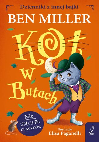 Kot w Butach. Dzienniki z innej bajki Ben Miller - okladka książki
