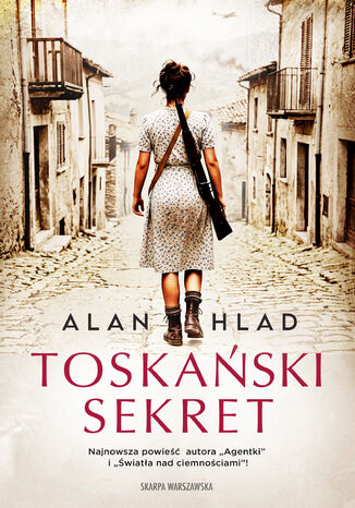 Toskański sekret Alan Hlad - okladka książki