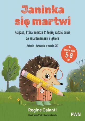 Janinka się martwi Regine Galanti - okladka książki