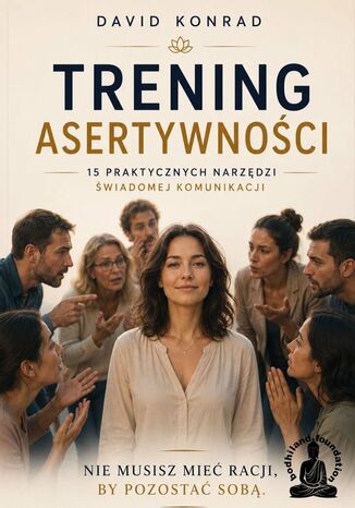 Trening asertywności David Konrad - okladka książki