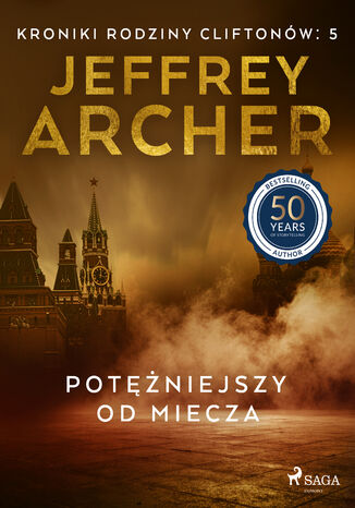 Potężniejszy od miecza (#5) Jeffrey Archer - okladka książki