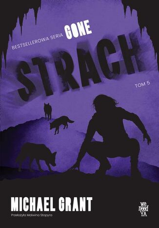 Strach Michael Grant - okladka książki