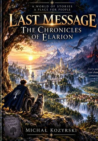 Last message. The Chronicles of Elarion Michał Kozyrski - okladka książki