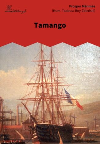 Tamango Prosper Mérimée - okladka książki