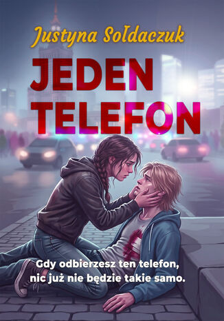 Jeden telefon Justyna Sołdaczuk - okladka książki