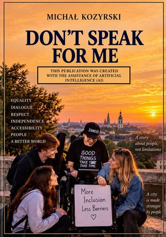 Don't speak for me Michał Kozyrski - okladka książki