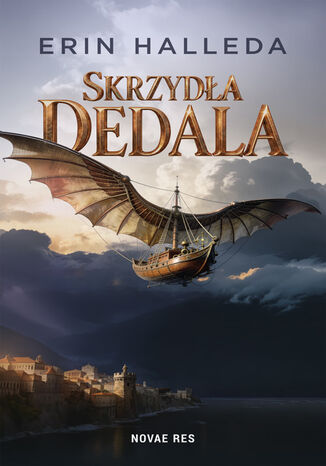 Skrzydła Dedala Erin Halleda - okladka książki