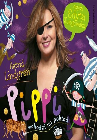 Pippi wchodzi na pokład. Część 2 Astrid Lindgren - okladka książki
