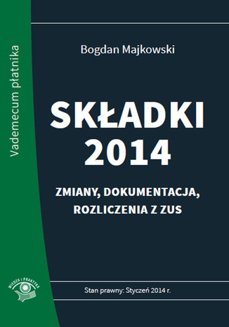 Składki 2014 Bogdan Majkowski - okladka książki