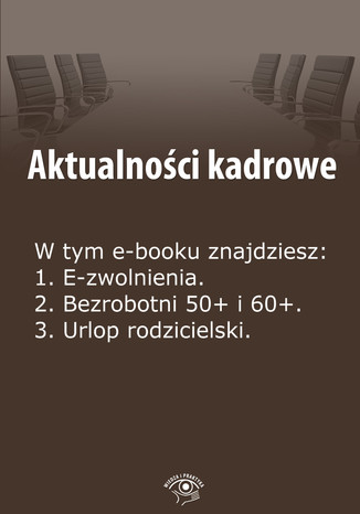 Aktualności kadrowe, wydanie lipiec 2014 r Szymon Sokolnik - okladka książki