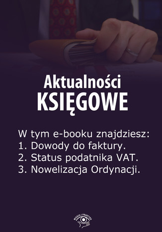 Aktualności księgowe, wydanie czerwiec 2014 r Zbigniew Biskupski - okladka książki