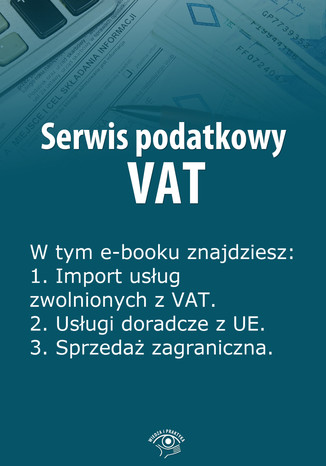 Serwis podatkowy VAT, wydanie marzec 2014 r Rafał Kuciński - okladka książki