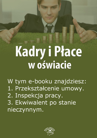 Kadry i Płace w oświacie, wydanie kwiecień 2014 r Agnieszka Rumik - okladka książki