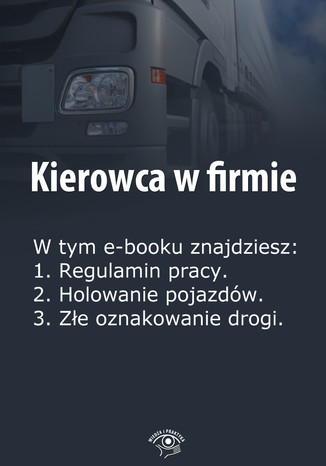 Kierowca w firmie, wydanie luty 2014 r Praca zbiorowa - okladka książki