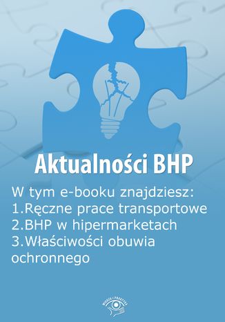 Aktualności BHP, wydanie sierpień 2014 r Praca zbiorowa - okladka książki