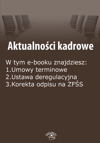 Aktualności kadrowe, wydanie grudzień 2014 r Szymon Sokolik - okladka książki