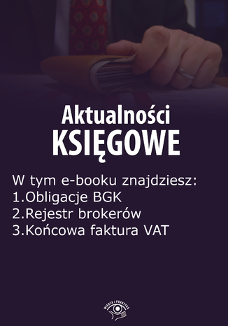 Aktualności księgowe, wydanie październik 2014 r Zbigniew Biskupski - okladka książki