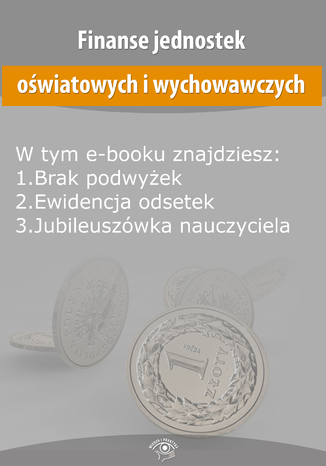 Finanse jednostek oświatowych i wychowawczych, wydanie wrzesień 2014 r Opracowanie zbiorowe - okladka książki