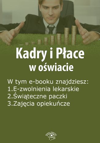 Kadry i Płace w oświacie, wydanie listopad 2014 r Agnieszka Rumik - okladka książki