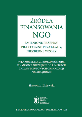 Źródła finansowania NGO Sławomir Liżewski - okladka książki