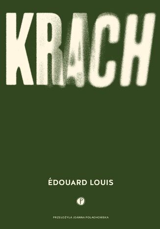 Krach Edouard Louis - okladka książki