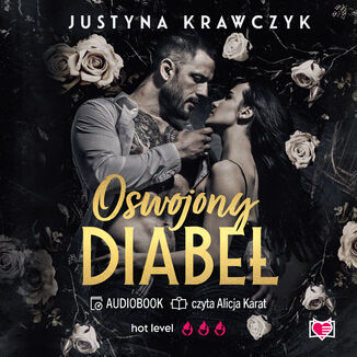 Oswojony diabeł Justyna Krawczyk - okladka książki
