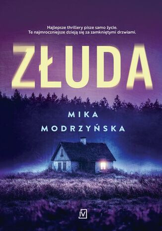 Złuda Mika Modrzyńska - okladka książki