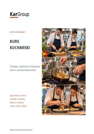 Kurs kucharski - bezpłatny ebook KAR-GROUP KAR-GROUP - okladka książki