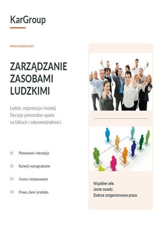 Zarządzanie zasobami ludzkimi - bezpłatny ebook KAR-GROUP KAR-GROUP - okladka książki