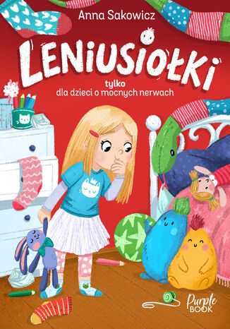 Leniusiołki Anna Sakowicz - okladka książki