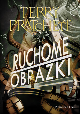 Ruchome obrazki Terry Pratchett - okladka książki