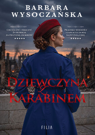 Dziewczyna z karabinem Barbara Wysoczańska - okladka książki
