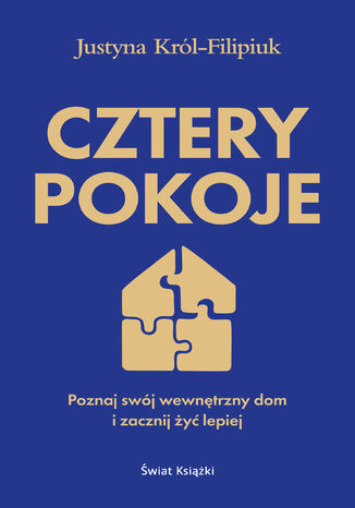 Cztery pokoje Justyna Król-Filipiuk - okladka książki