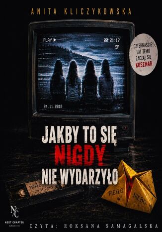 Jakby to się nigdy nie wydarzyło Anita Kliczykowska - okladka książki