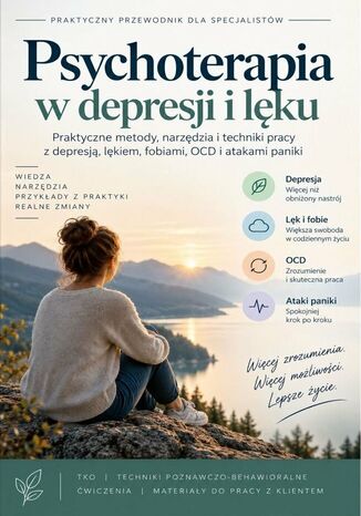 Psychoterapia w depresji i lęku Anastasiia Kolendo-Smirnova - okladka książki