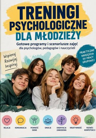 Treningi psychologiczne dla młodzieży Anastasiia Kolendo-Smirnova - okladka książki