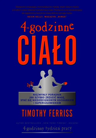 4-godzinne ciało Timothy Ferriss - okladka książki