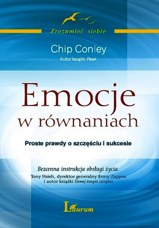EMOCJE W RÓWNANIACH Chip   Conley - okladka książki