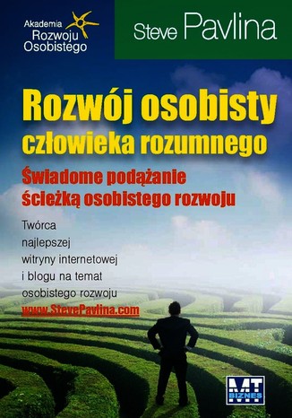 Rozwój osobisty człowieka myślącego Steve Pavlina - okladka książki